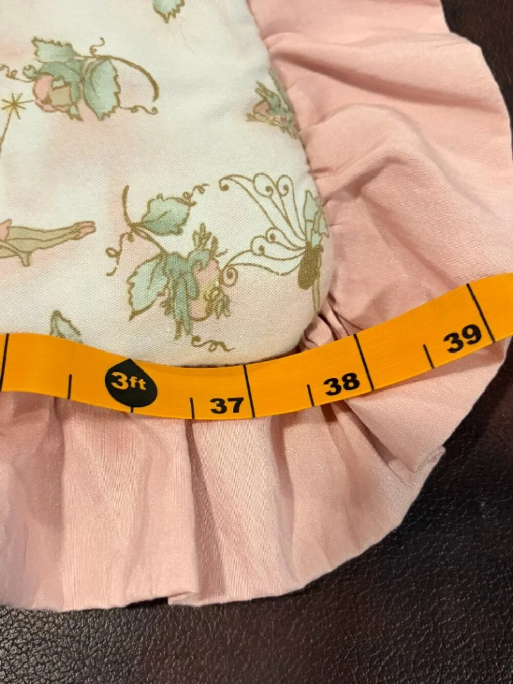 Vintage Jessica McClintock baby crib bedding quilt blanket set pink fairy Y2K